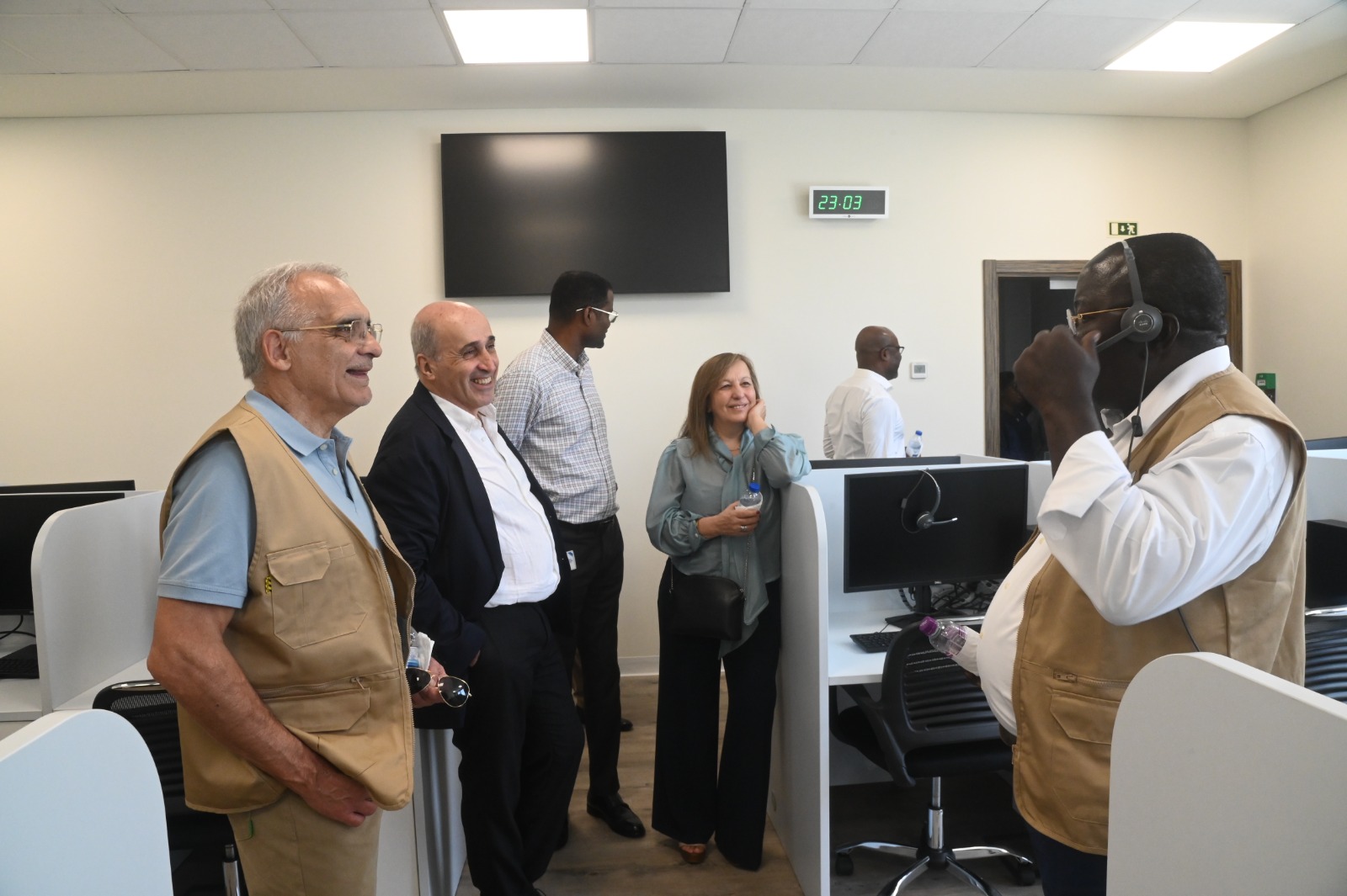 Presidente da CNE de Portugal João Trindade inteirou-se sobre o funcionamento da Comissão Nacional Eleitoral de Angola.