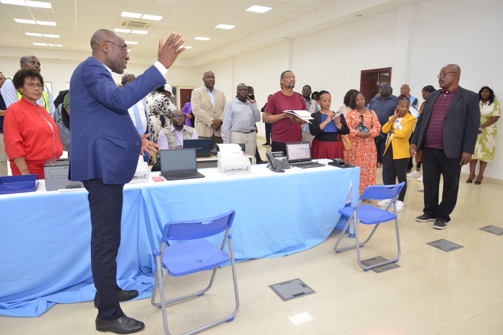 Comissão Eleitoral Independente do Botswana sai de Angola satisfeita com os conhecimentos recebidos da CNE.